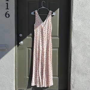 Flower print reformation dress